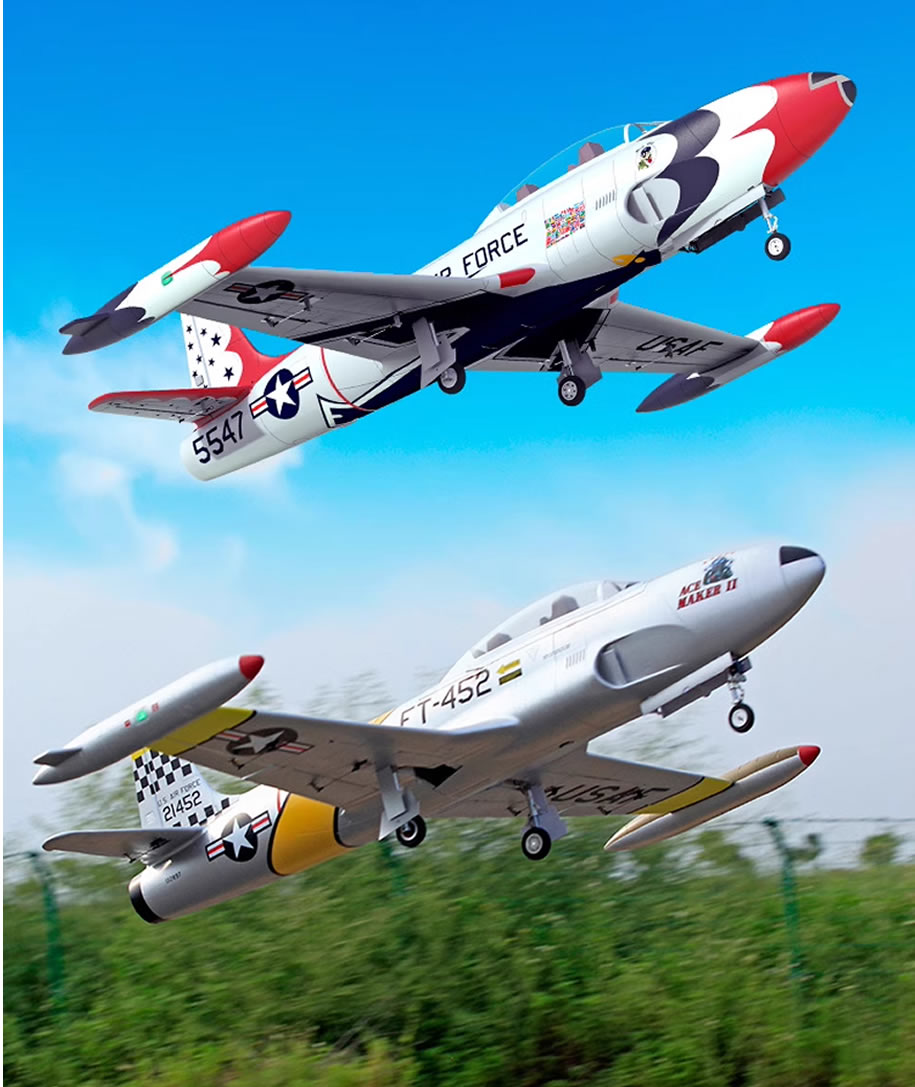 HSD T-33 Thunderbirds 120mm Jet PNP RC Airplane